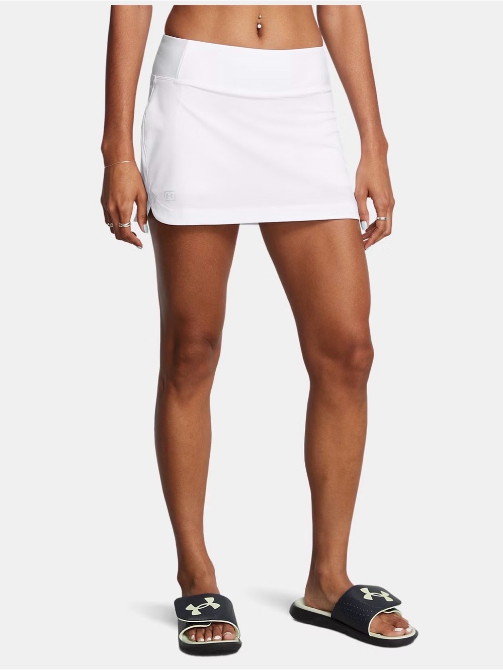 Under Armour White Athletic Fish Skort Size XL NWT